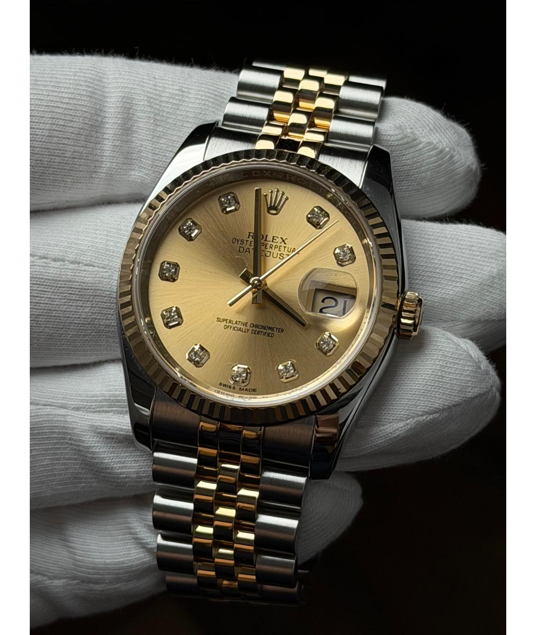 ROLEX Золотые часы из желтого золота, фото 3