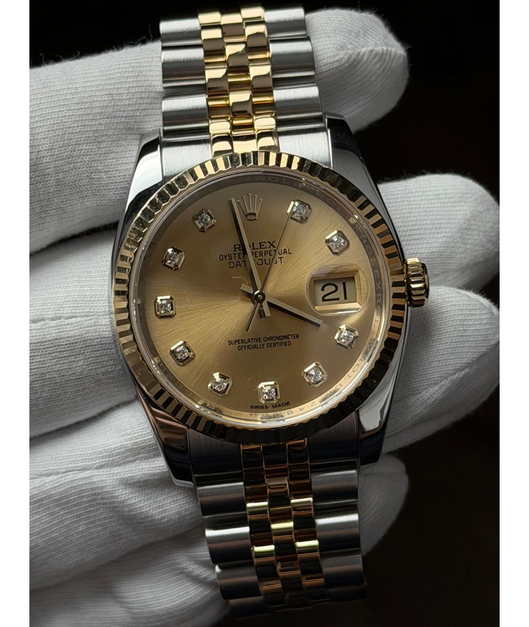 ROLEX Золотые часы из желтого золота, фото 2