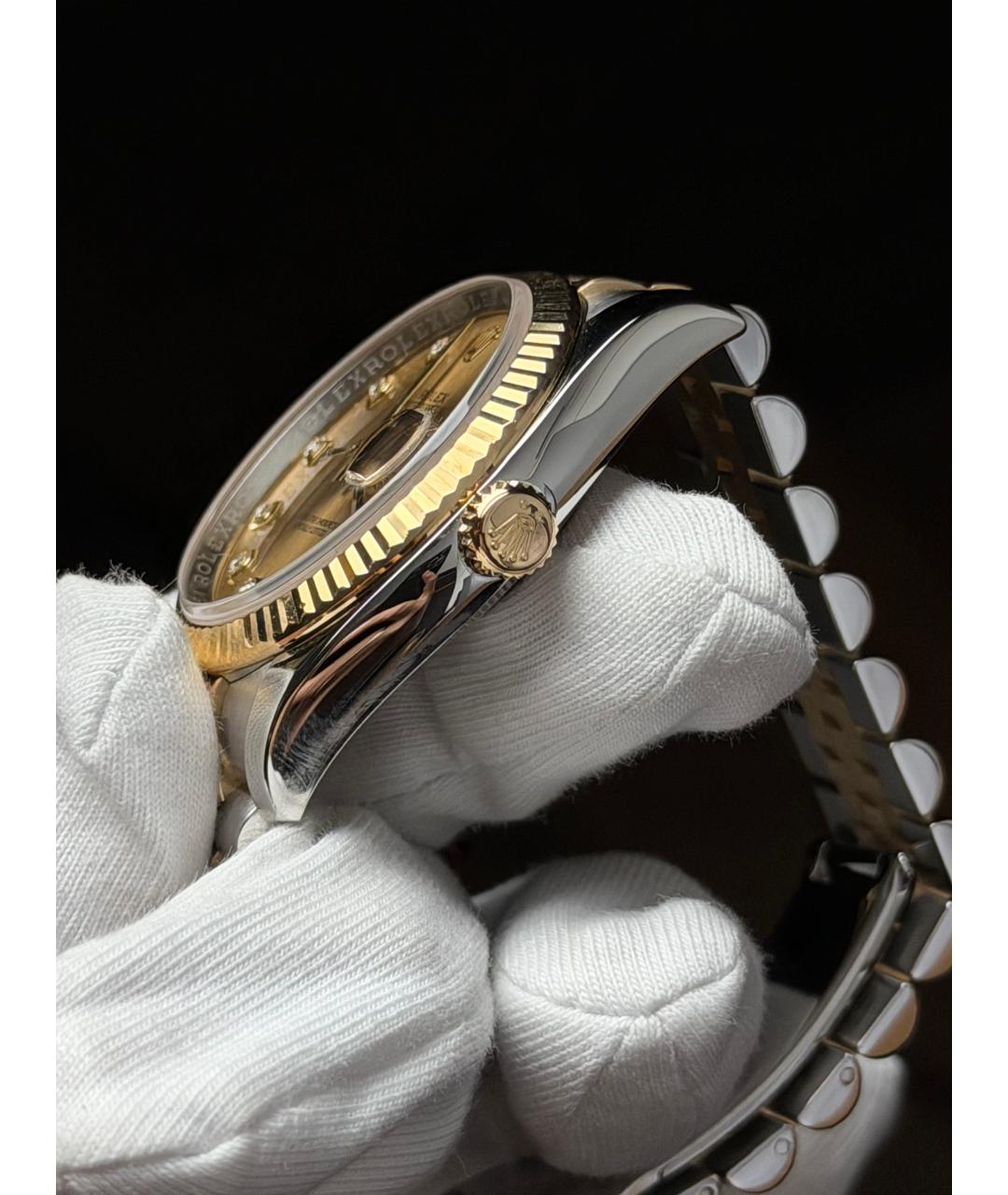 ROLEX Золотые часы из желтого золота, фото 5