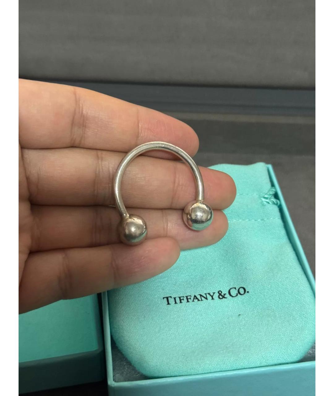 TIFFANY&CO Серебряные серебряные запонки, фото 3