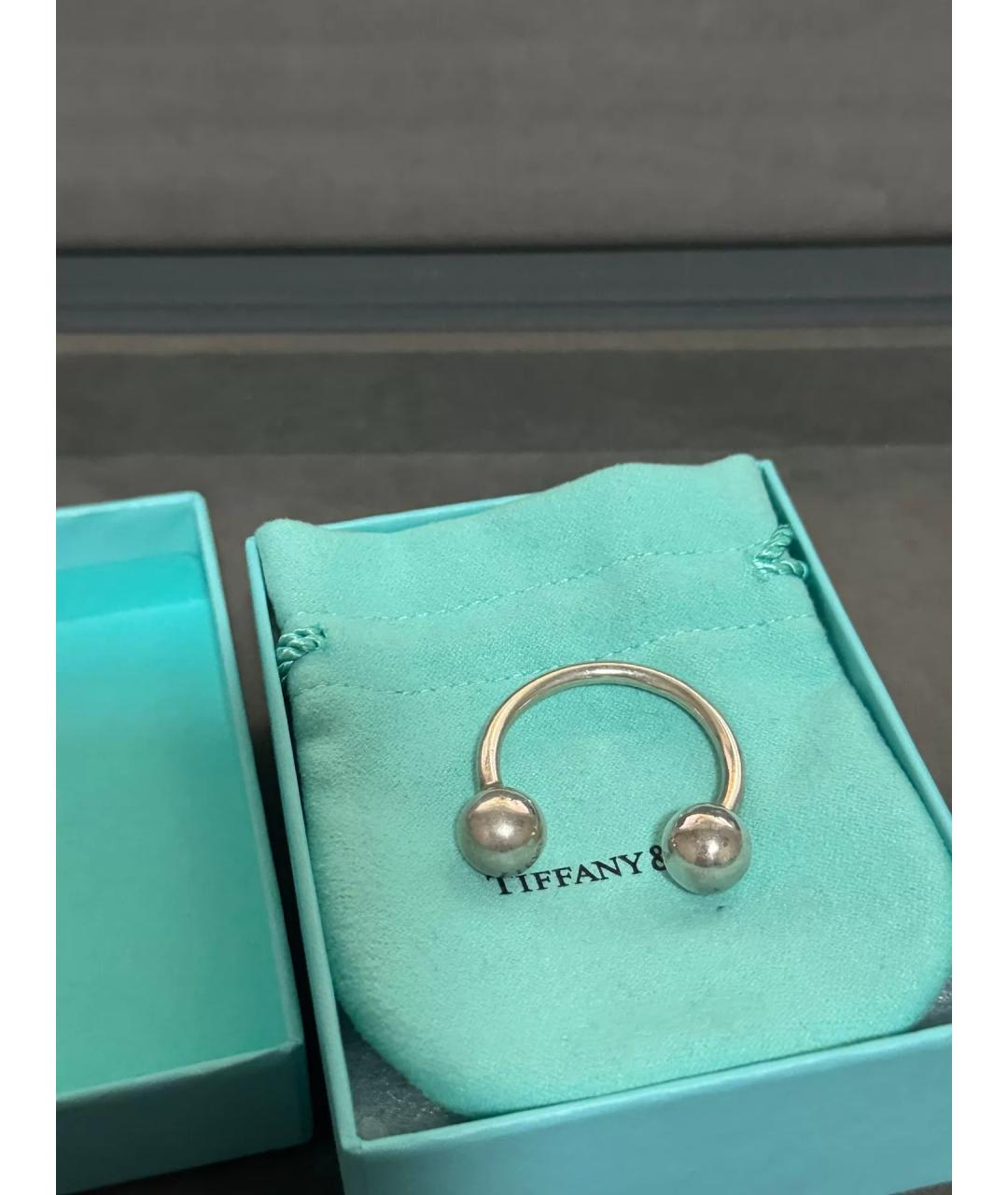 TIFFANY&CO Серебряные серебряные запонки, фото 5