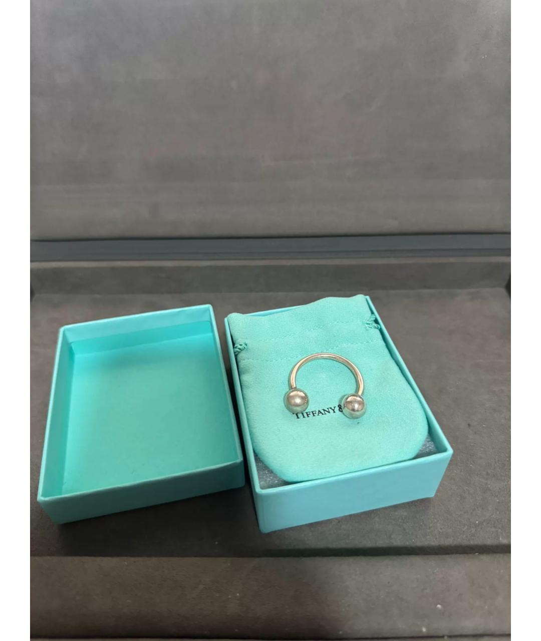TIFFANY&CO Серебряные серебряные запонки, фото 2