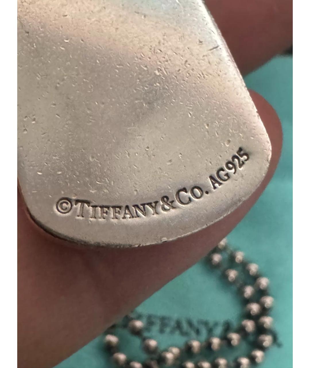 TIFFANY&CO Серебряная серебряная цепочка/подвеска, фото 5