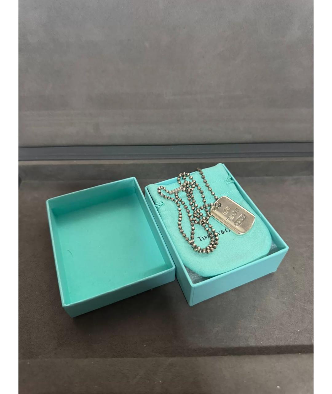 TIFFANY&CO Серебряная серебряная цепочка/подвеска, фото 2
