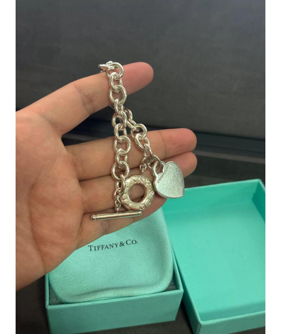 TIFFANY&CO Серебряный серебряный браслет, фото 3