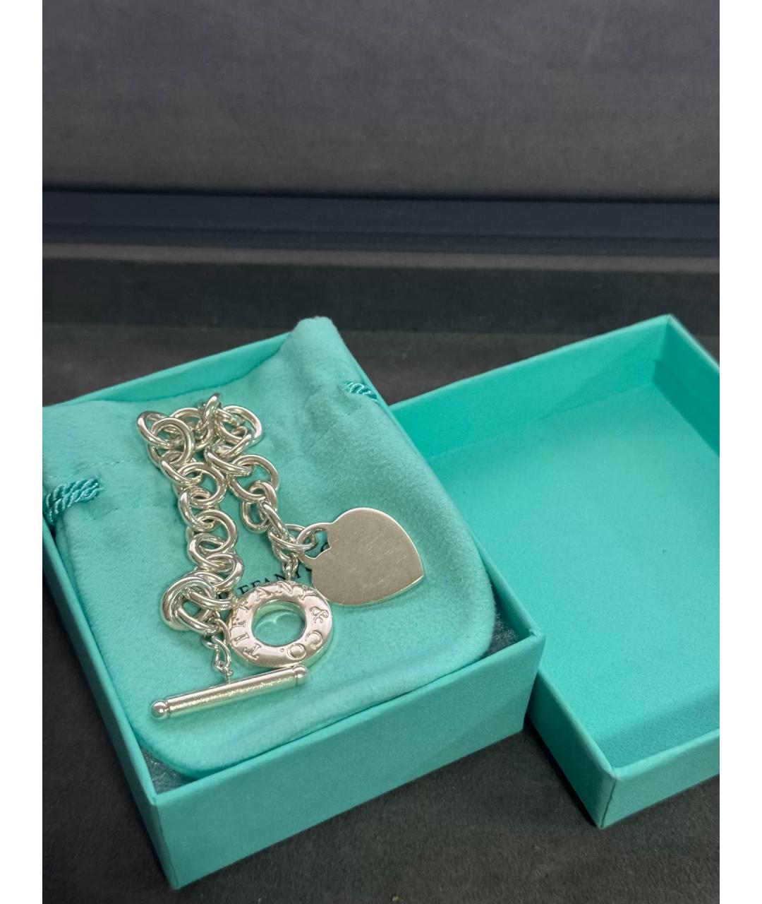 TIFFANY&CO Серебряный серебряный браслет, фото 7