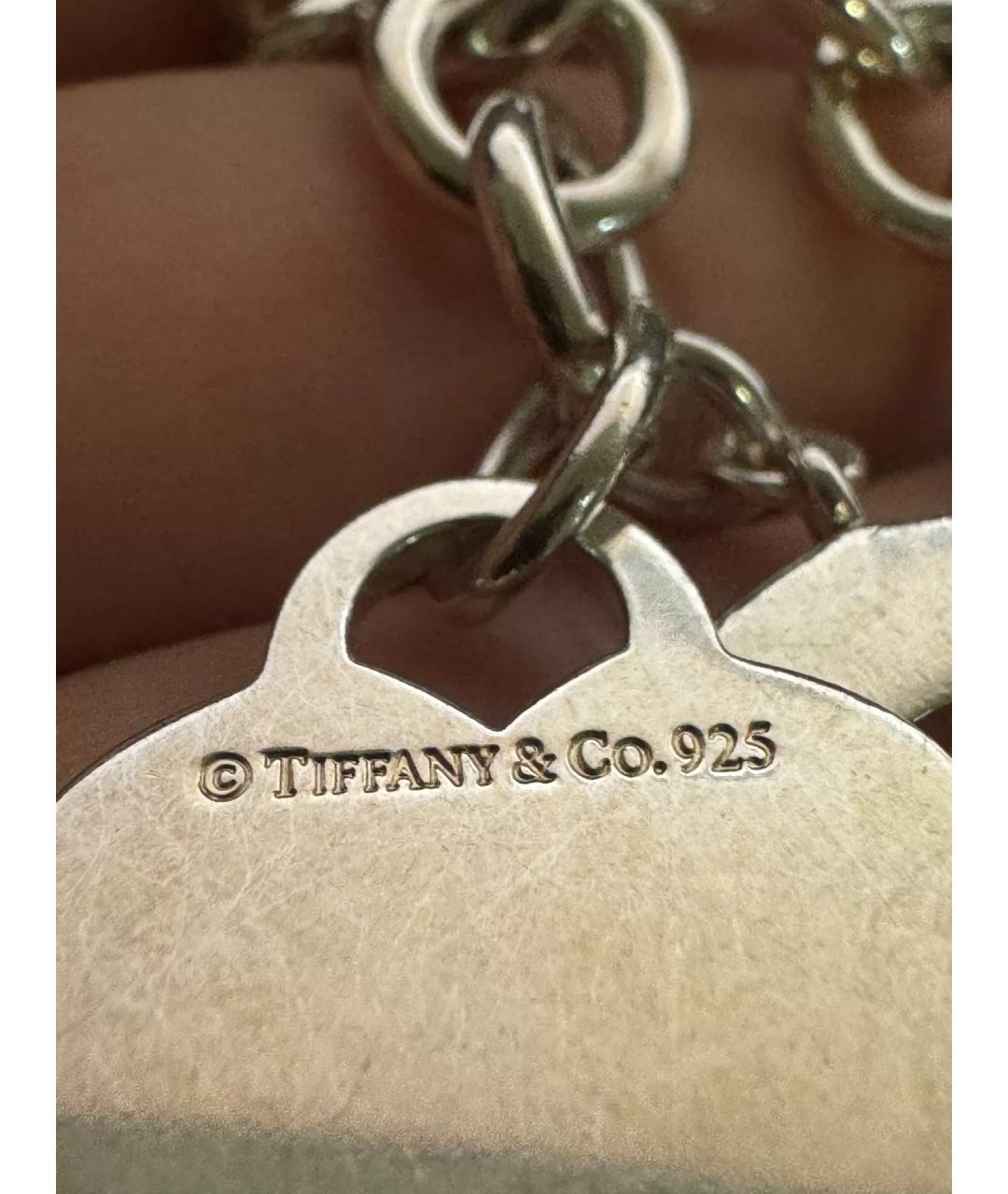 TIFFANY&CO Серебряный серебряный браслет, фото 6