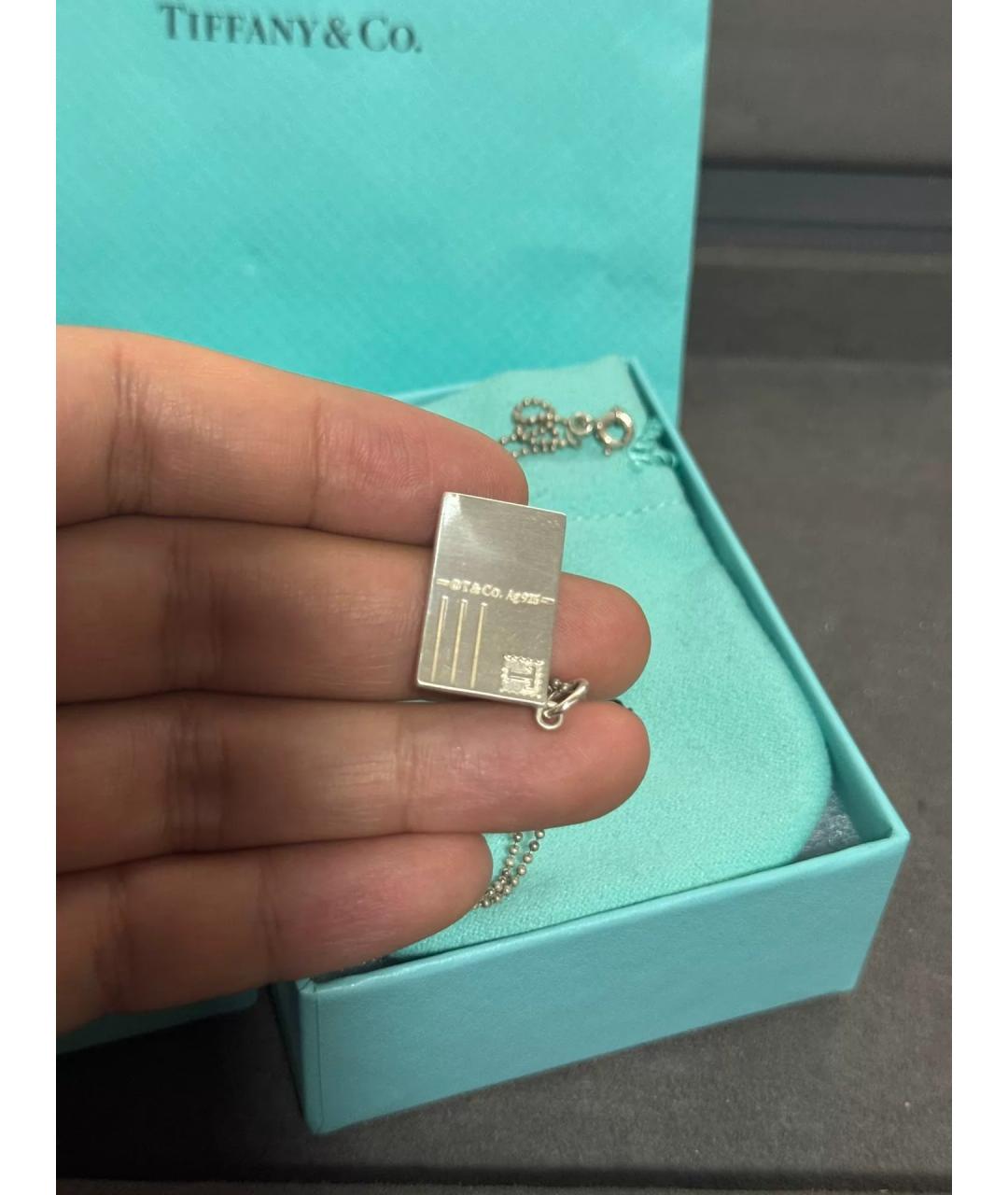 TIFFANY&CO Серебряный серебряный кулон, фото 4