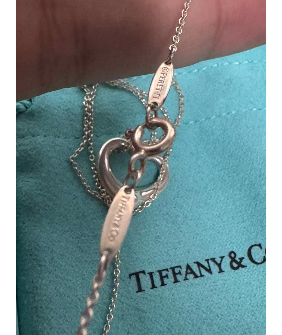 TIFFANY&CO Розовый серебряный кулон, фото 6