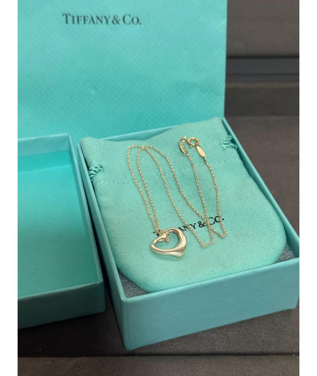 TIFFANY&CO Розовый серебряный кулон, фото 8