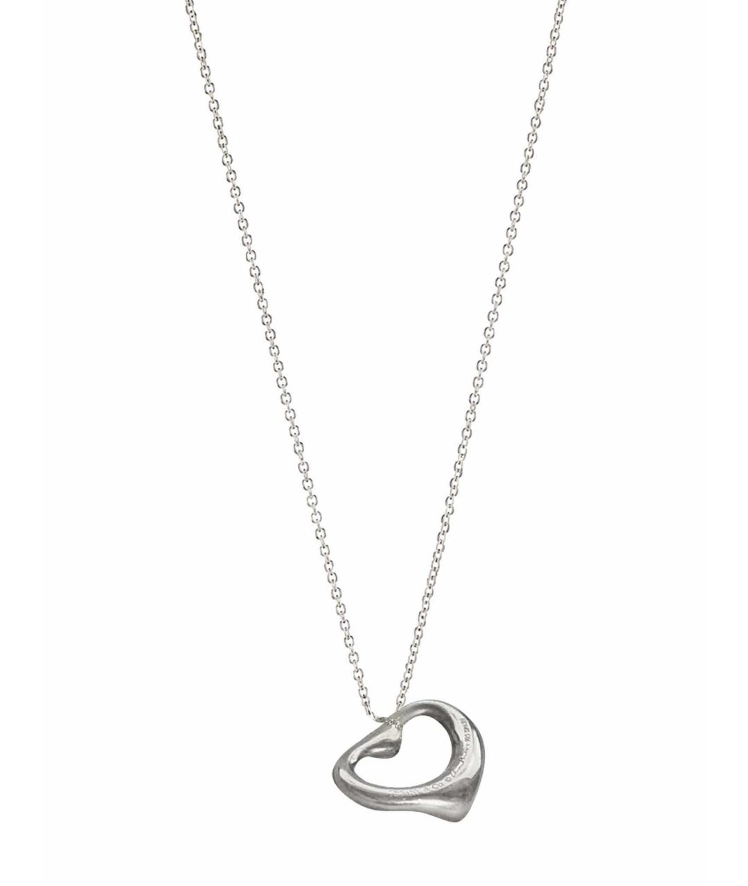 TIFFANY&CO Розовый серебряный кулон, фото 1
