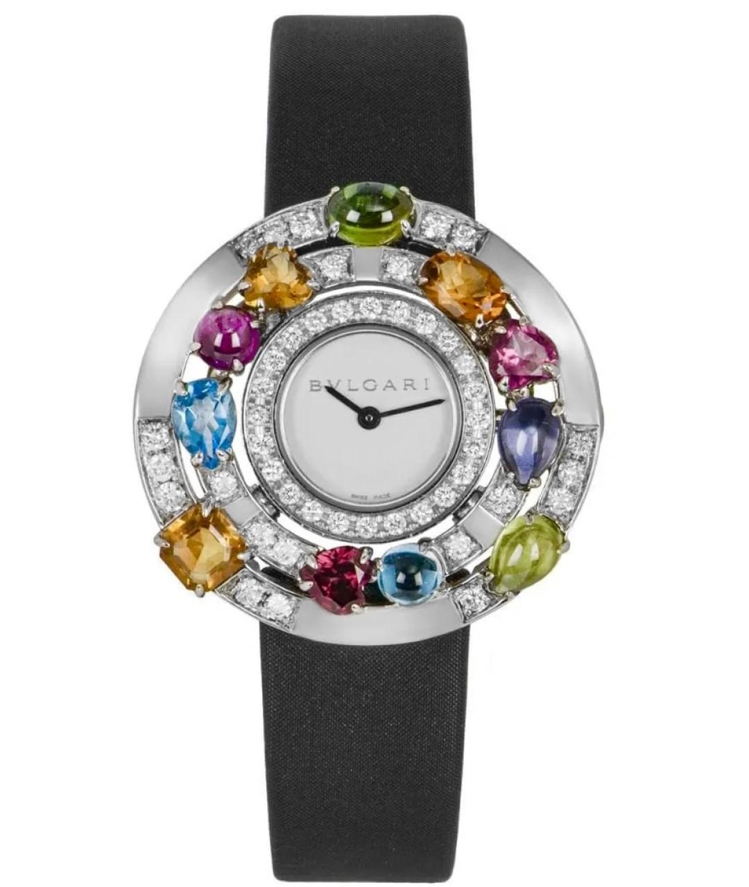 BVLGARI Белые часы из белого золота, фото 1