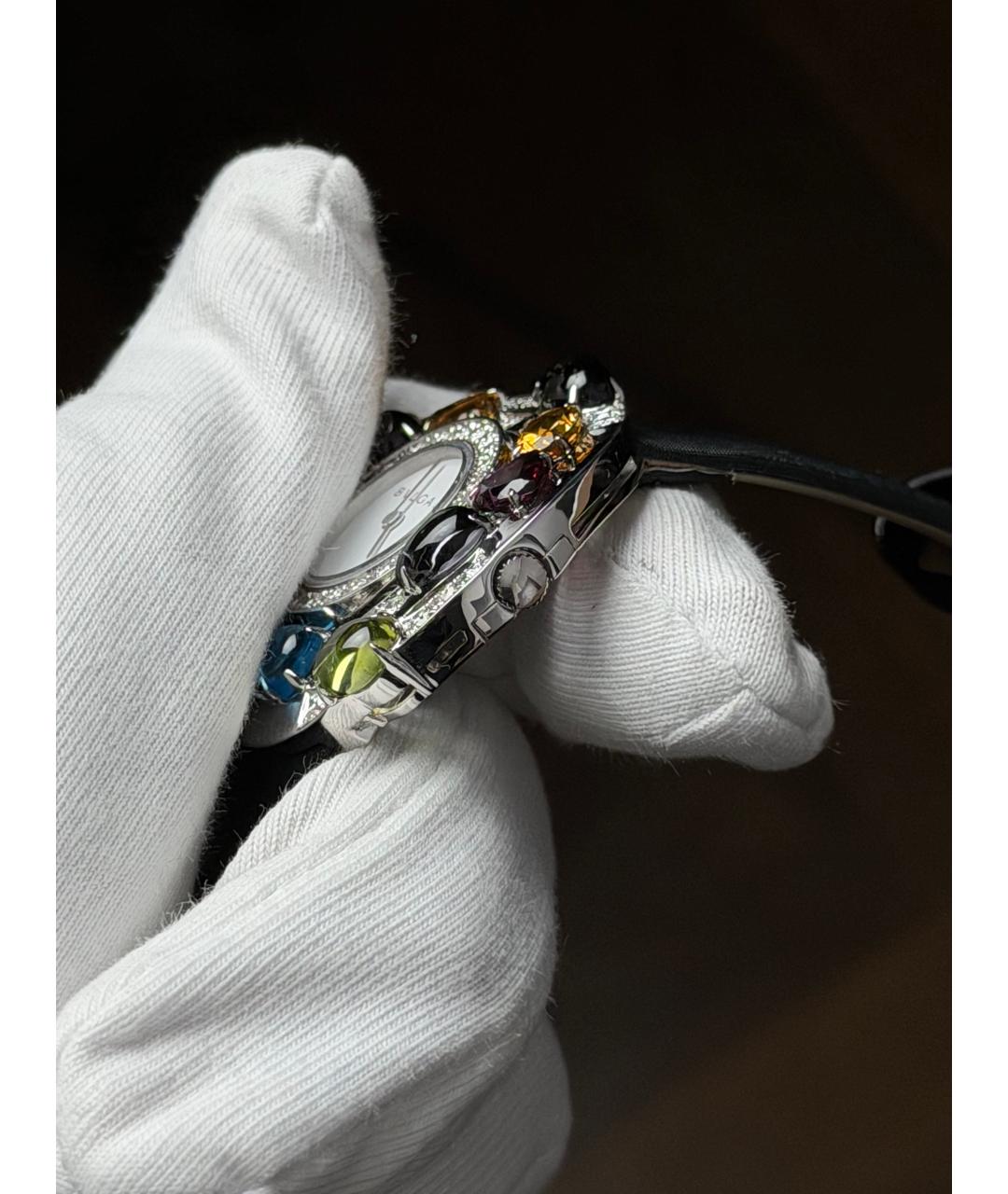 BVLGARI Белые часы из белого золота, фото 5