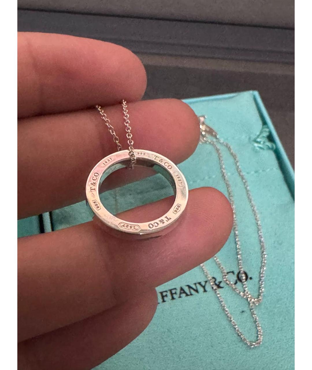 TIFFANY&CO Серебряная серебряная подвеска, фото 4