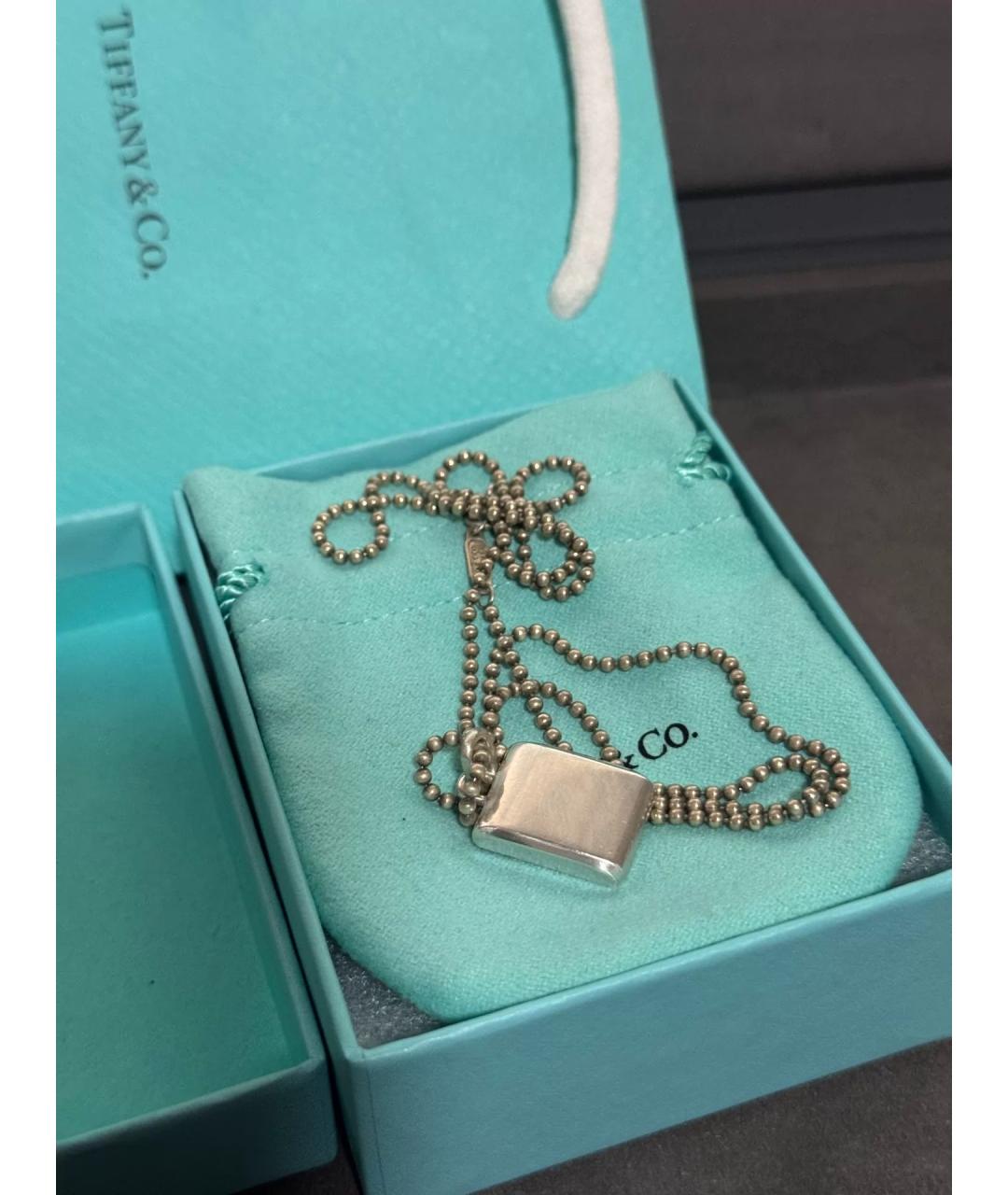 TIFFANY&CO Серебряная серебряная цепочка/подвеска, фото 4