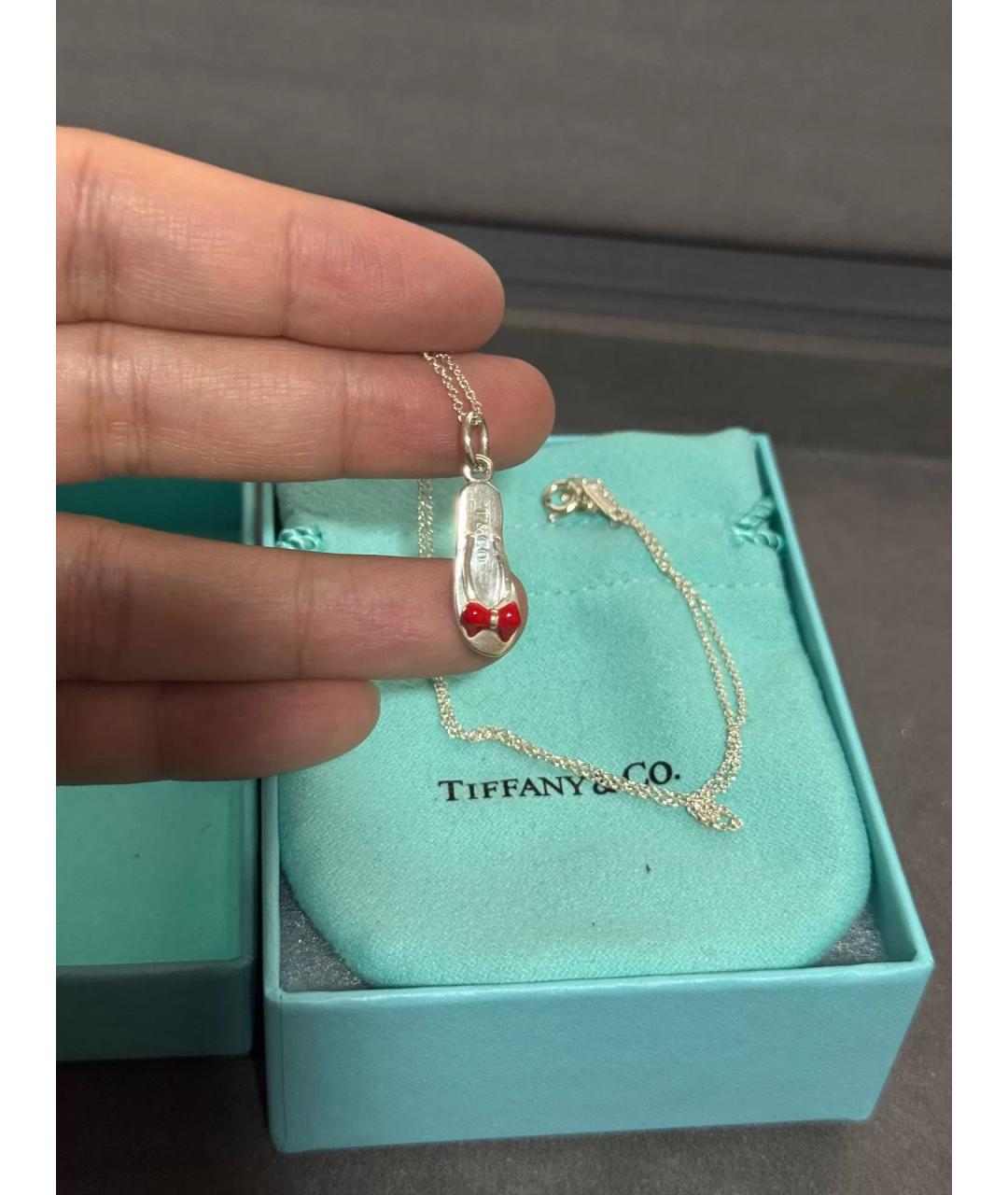 TIFFANY&CO Серебряная серебряная подвеска, фото 5