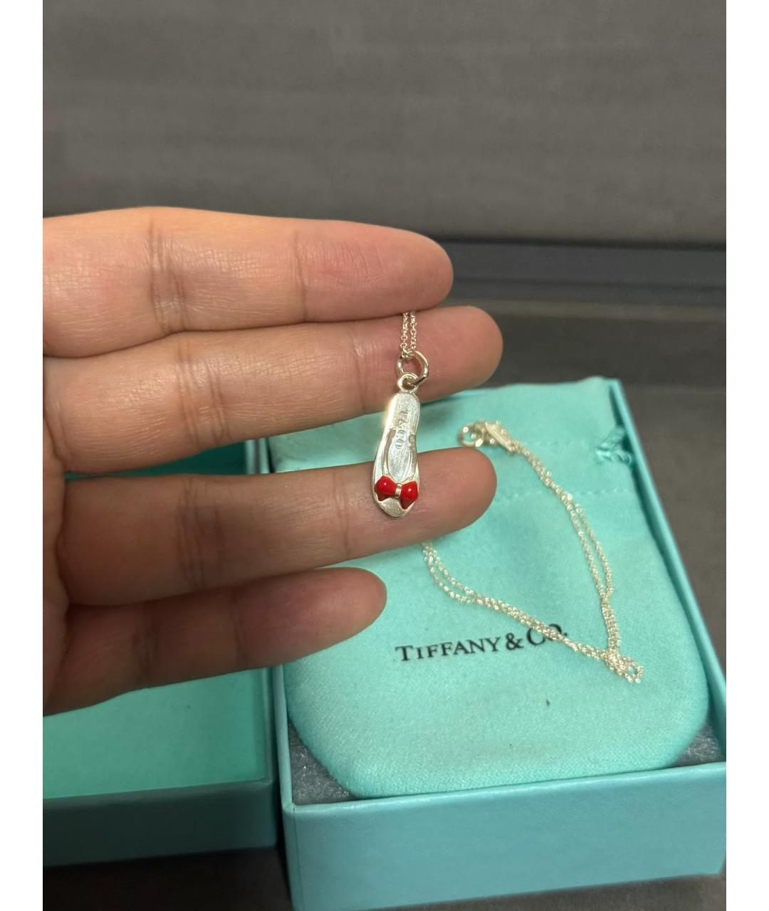 TIFFANY&CO Серебряная серебряная подвеска, фото 3