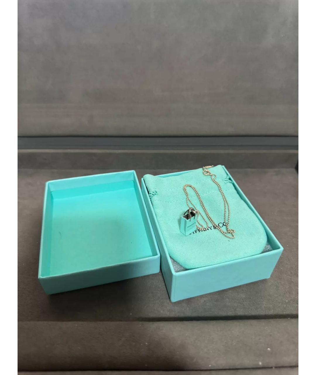 TIFFANY&CO Синий серебряный кулон, фото 2