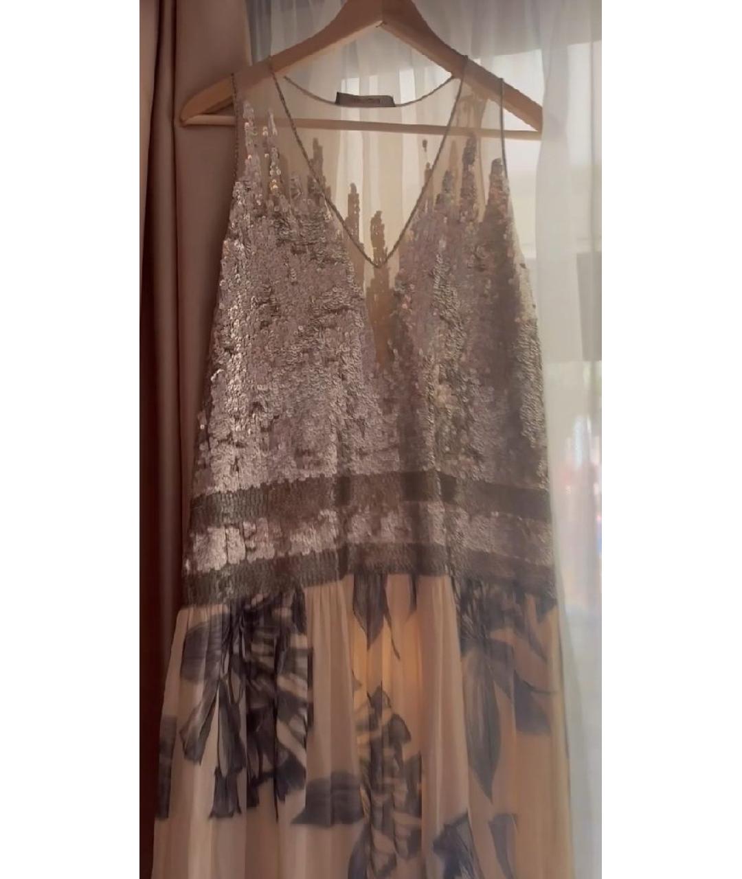ROBERTO CAVALLI Шелковое коктейльное платье, фото 7