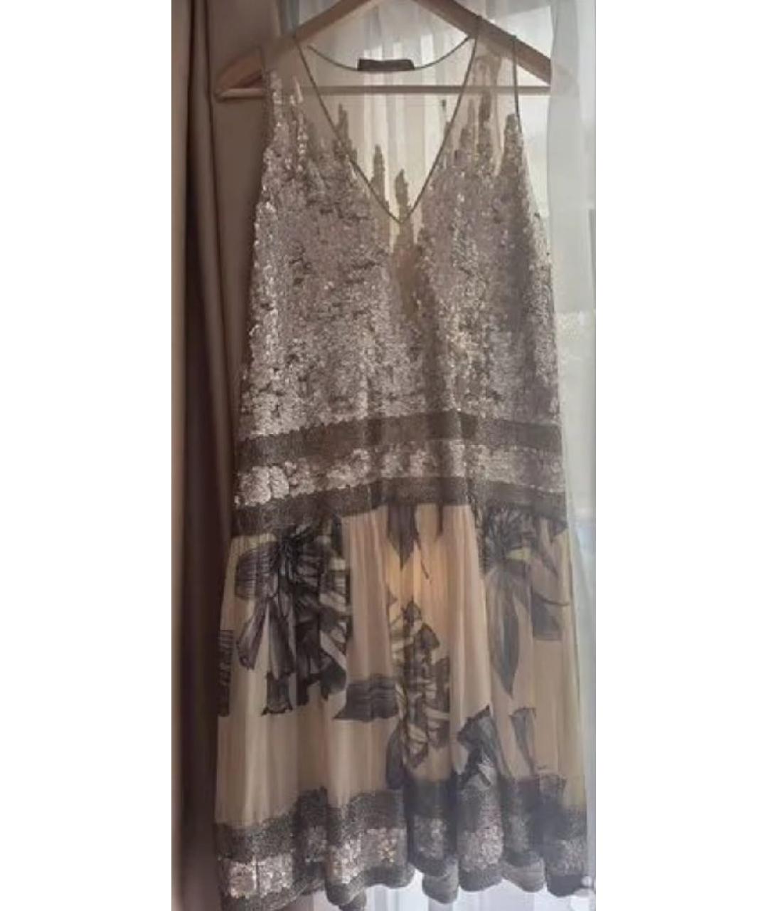 ROBERTO CAVALLI Шелковое коктейльное платье, фото 2