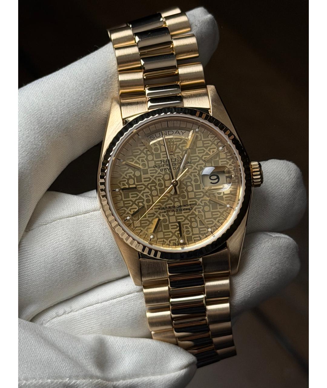 ROLEX Золотые часы из желтого золота, фото 2