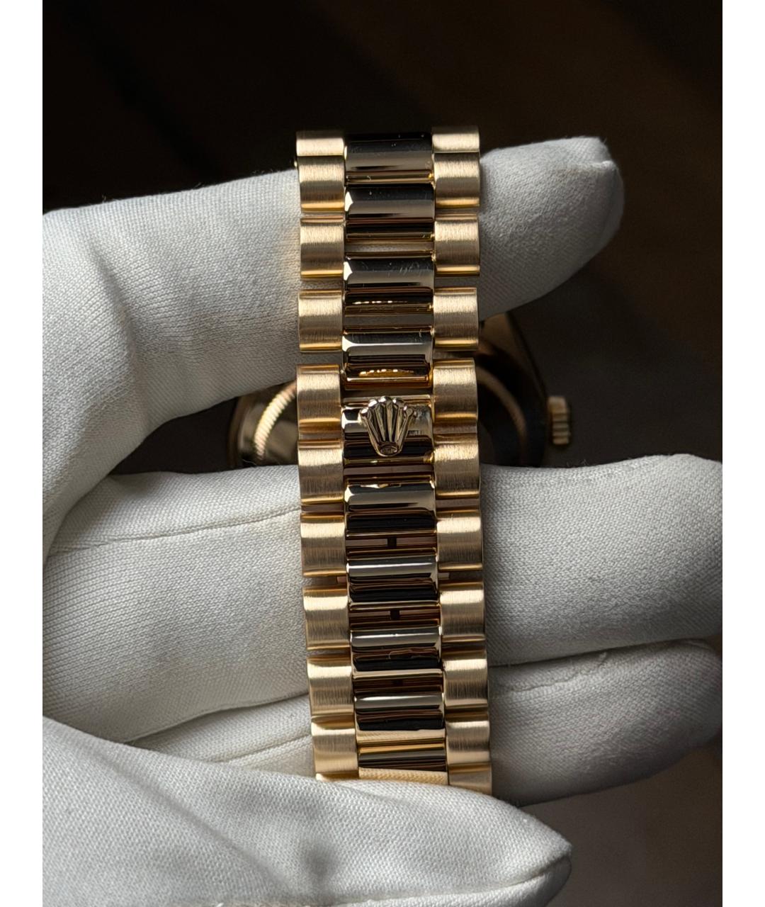 ROLEX Золотые часы из желтого золота, фото 8