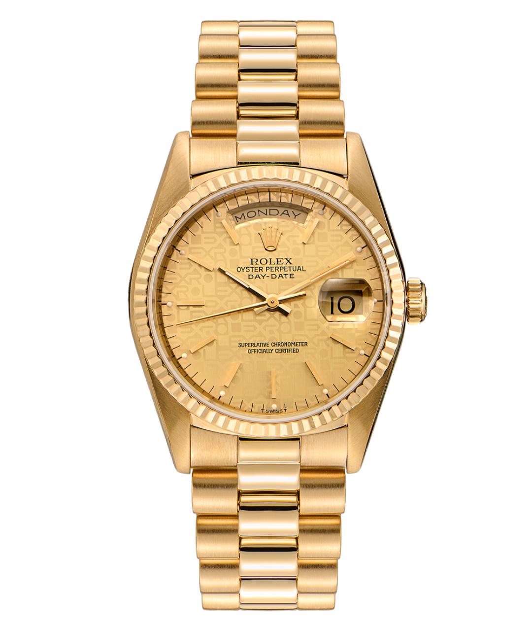 ROLEX Золотые часы из желтого золота, фото 1