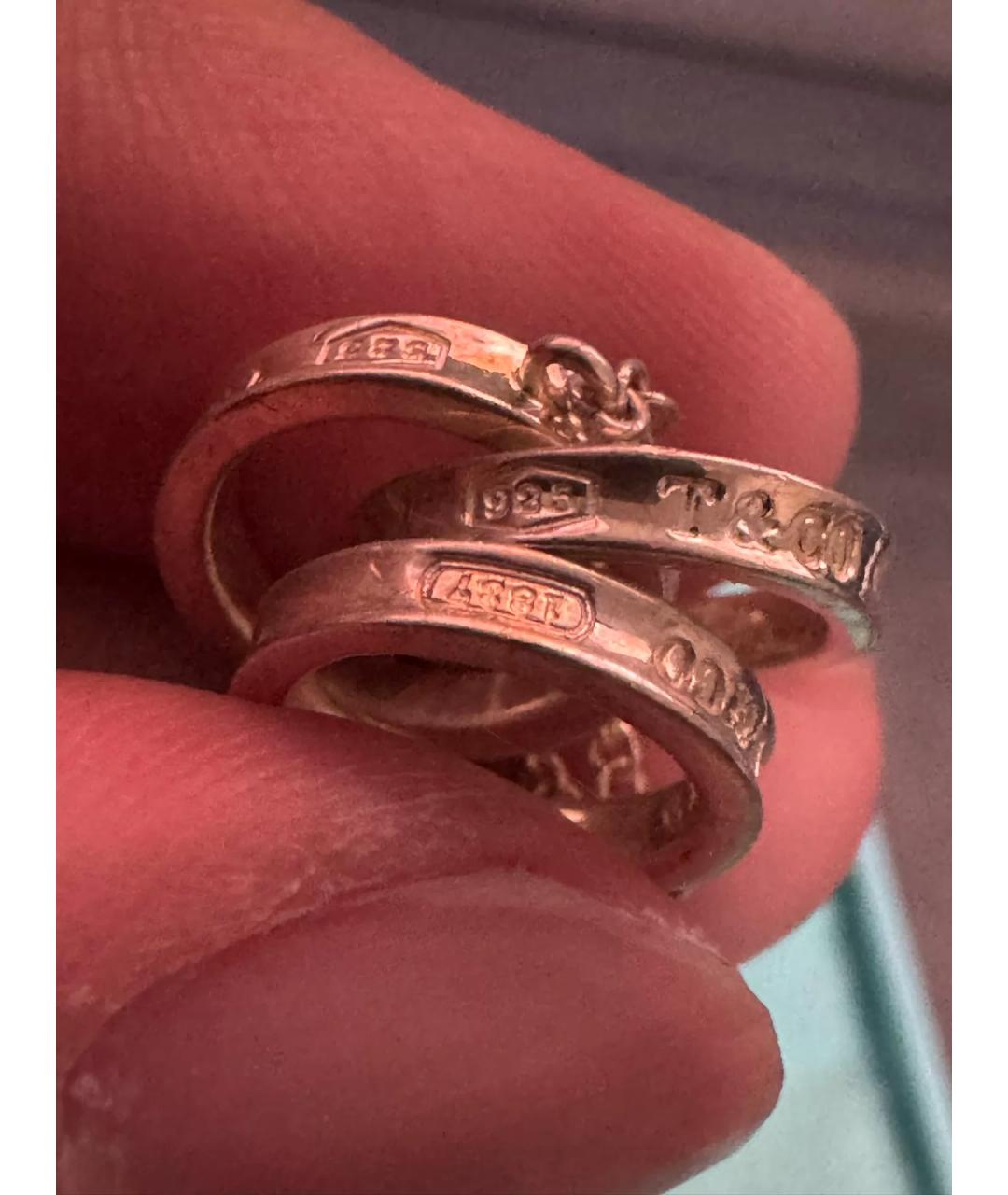 TIFFANY&CO Серебряная серебряная подвеска, фото 3