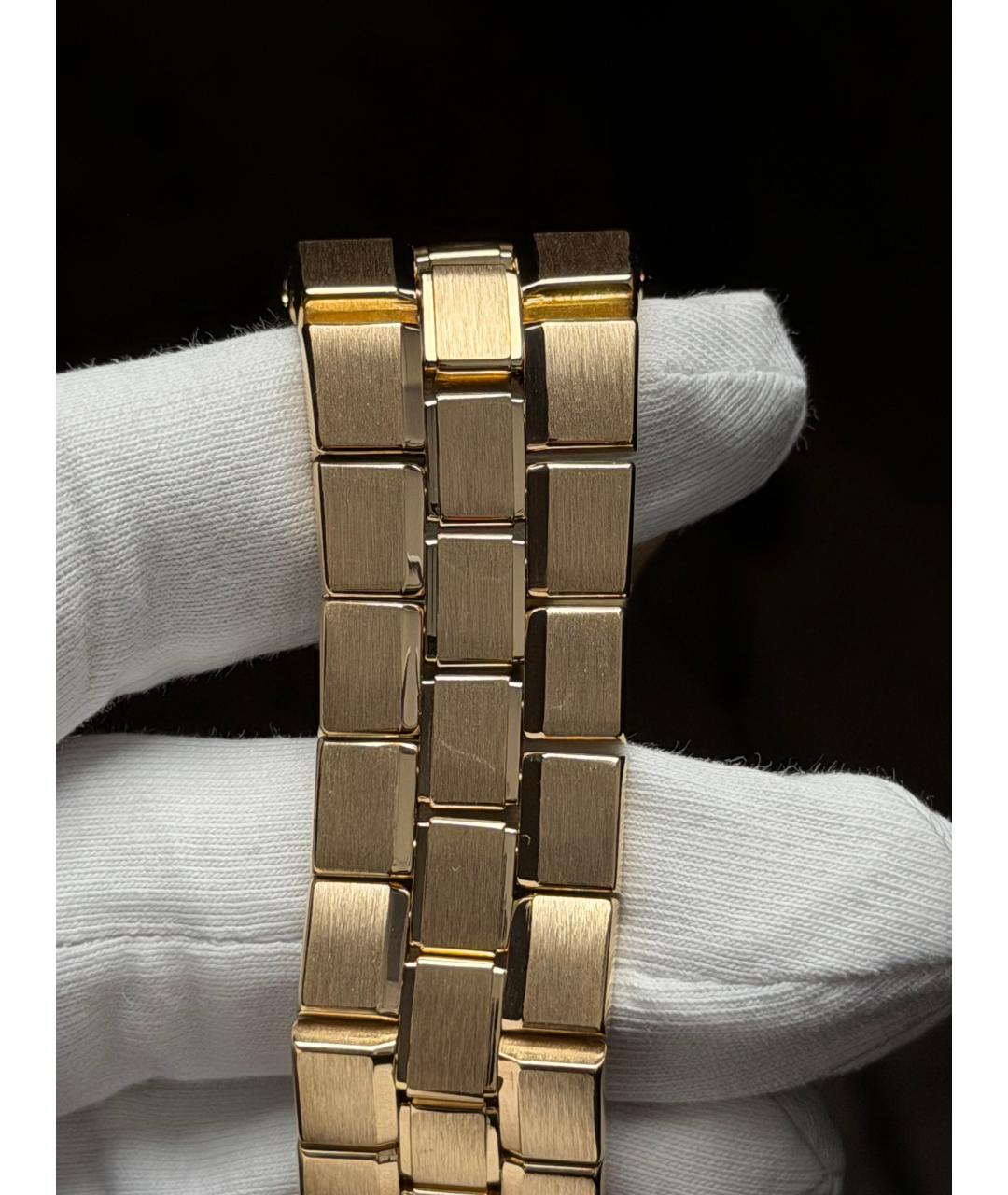 VACHERON CONSTANTIN Черные часы из желтого золота, фото 8