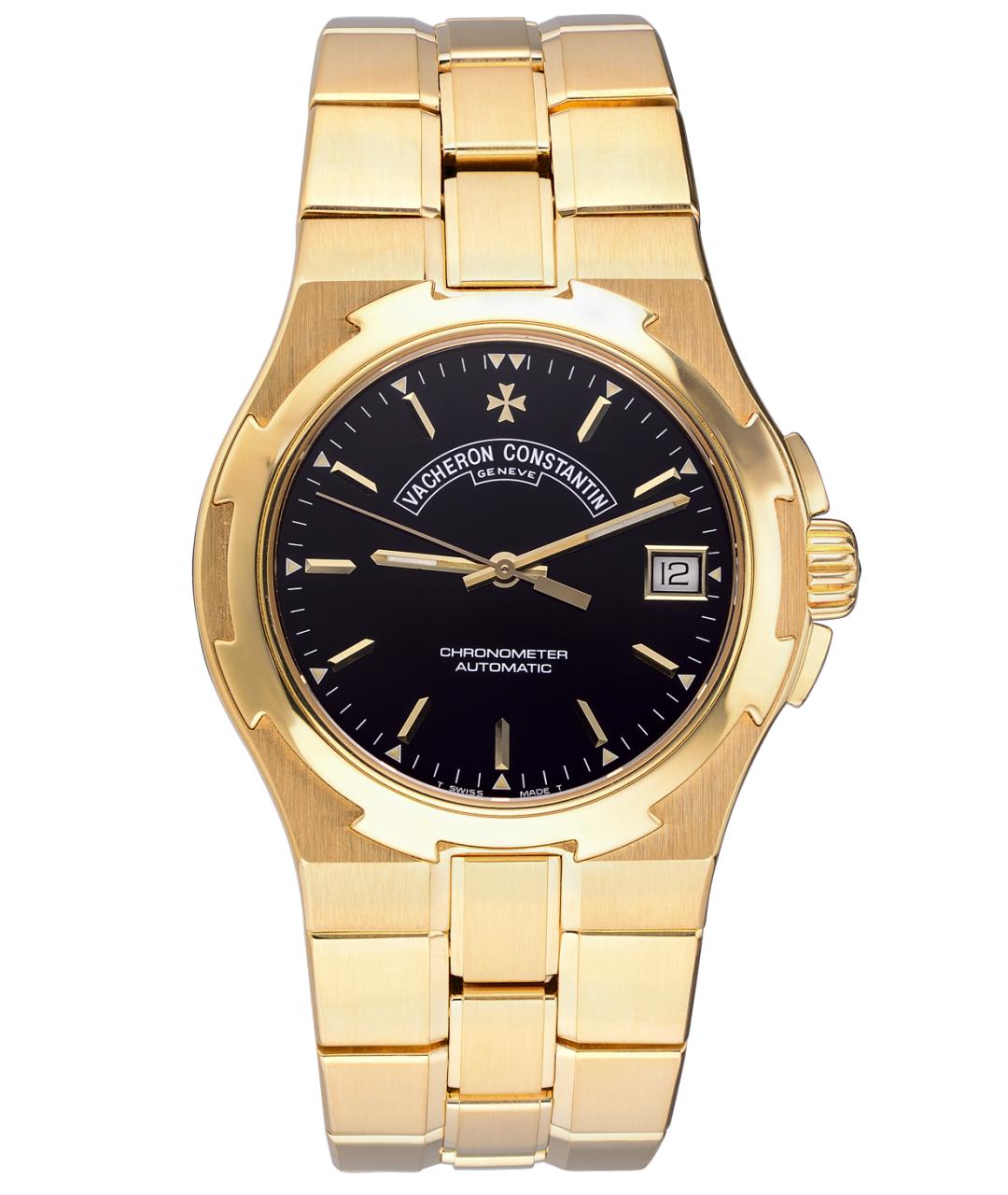 VACHERON CONSTANTIN Черные часы из желтого золота, фото 1