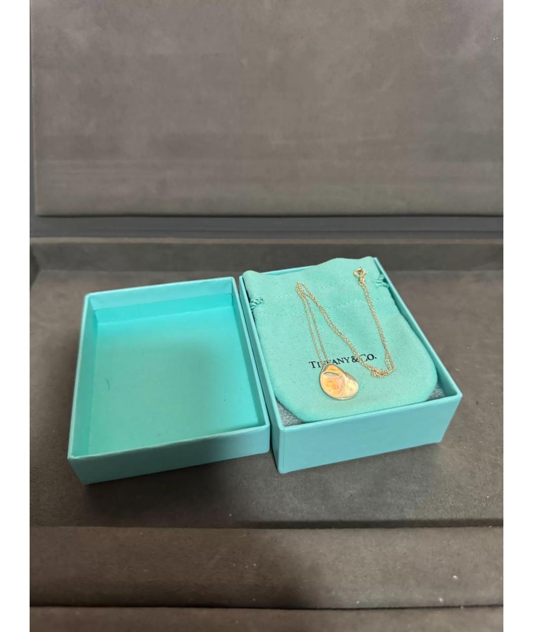 TIFFANY&CO Золотая серебряная подвеска, фото 2