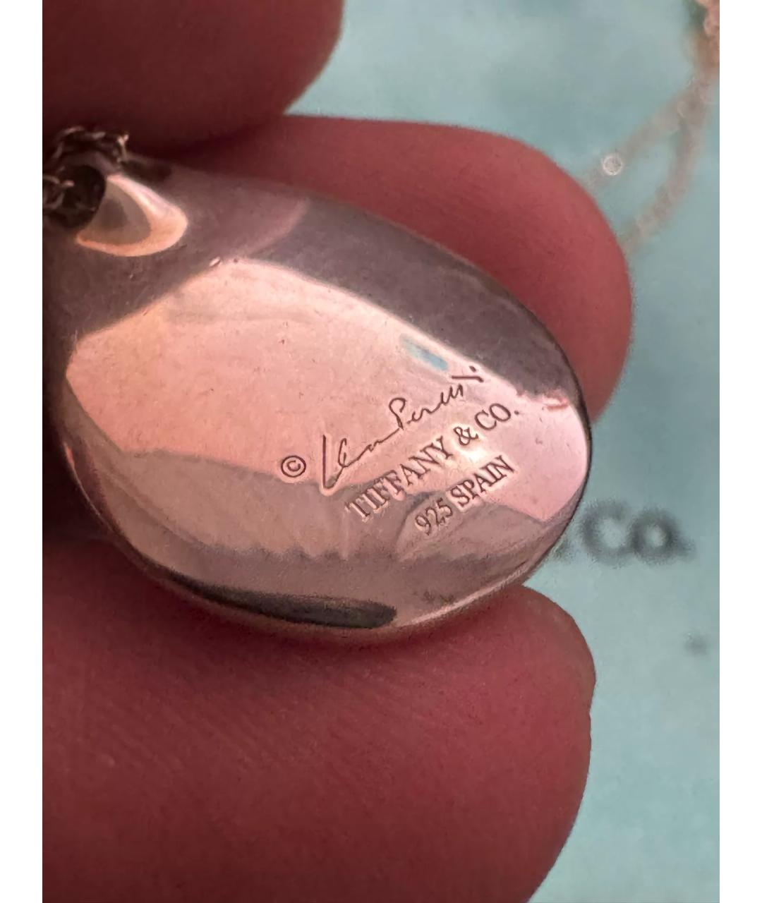TIFFANY&CO Золотая серебряная подвеска, фото 6