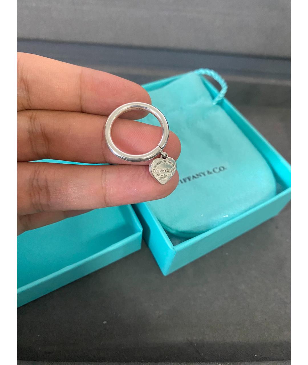 TIFFANY&CO Серебряное серебряное кольцо, фото 3