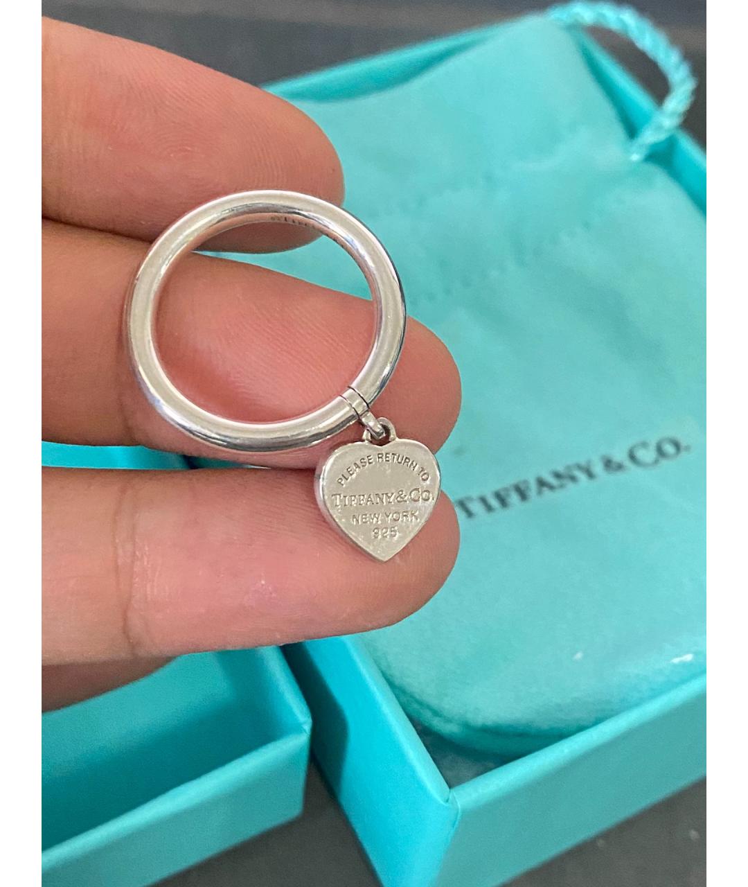 TIFFANY&CO Серебряное серебряное кольцо, фото 4