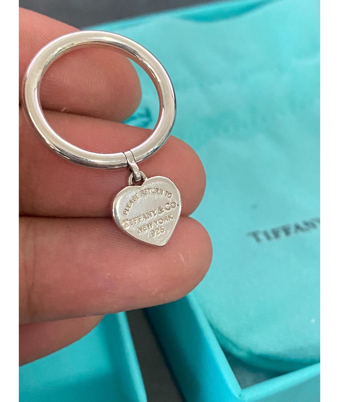 TIFFANY&CO Серебряное серебряное кольцо, фото 6