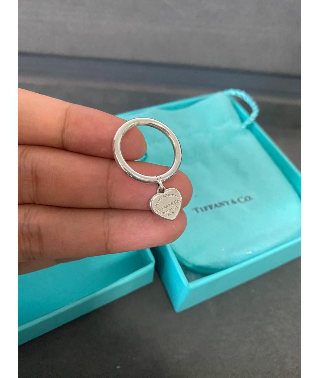 TIFFANY&CO Серебряное серебряное кольцо, фото 5