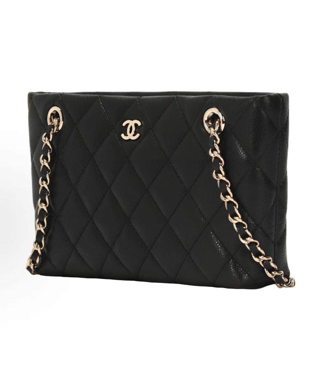 CHANEL Черная сумка через плечо, фото 2