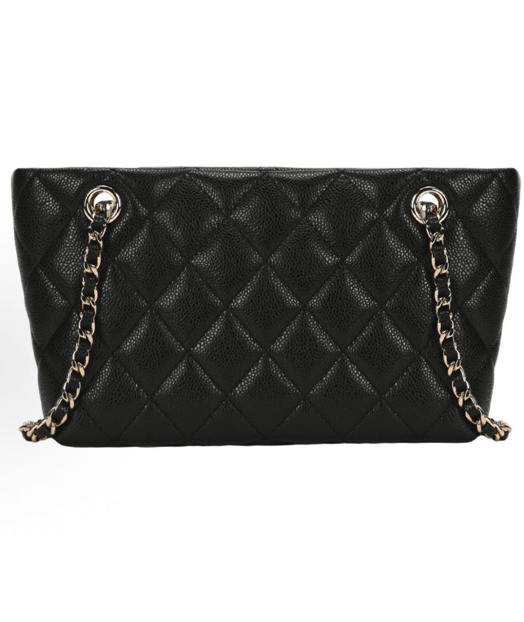 CHANEL Черная сумка через плечо, фото 3