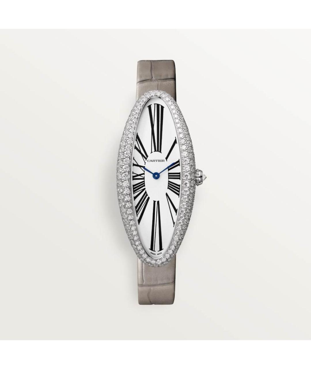 CARTIER Серебряные часы из белого золота, фото 4