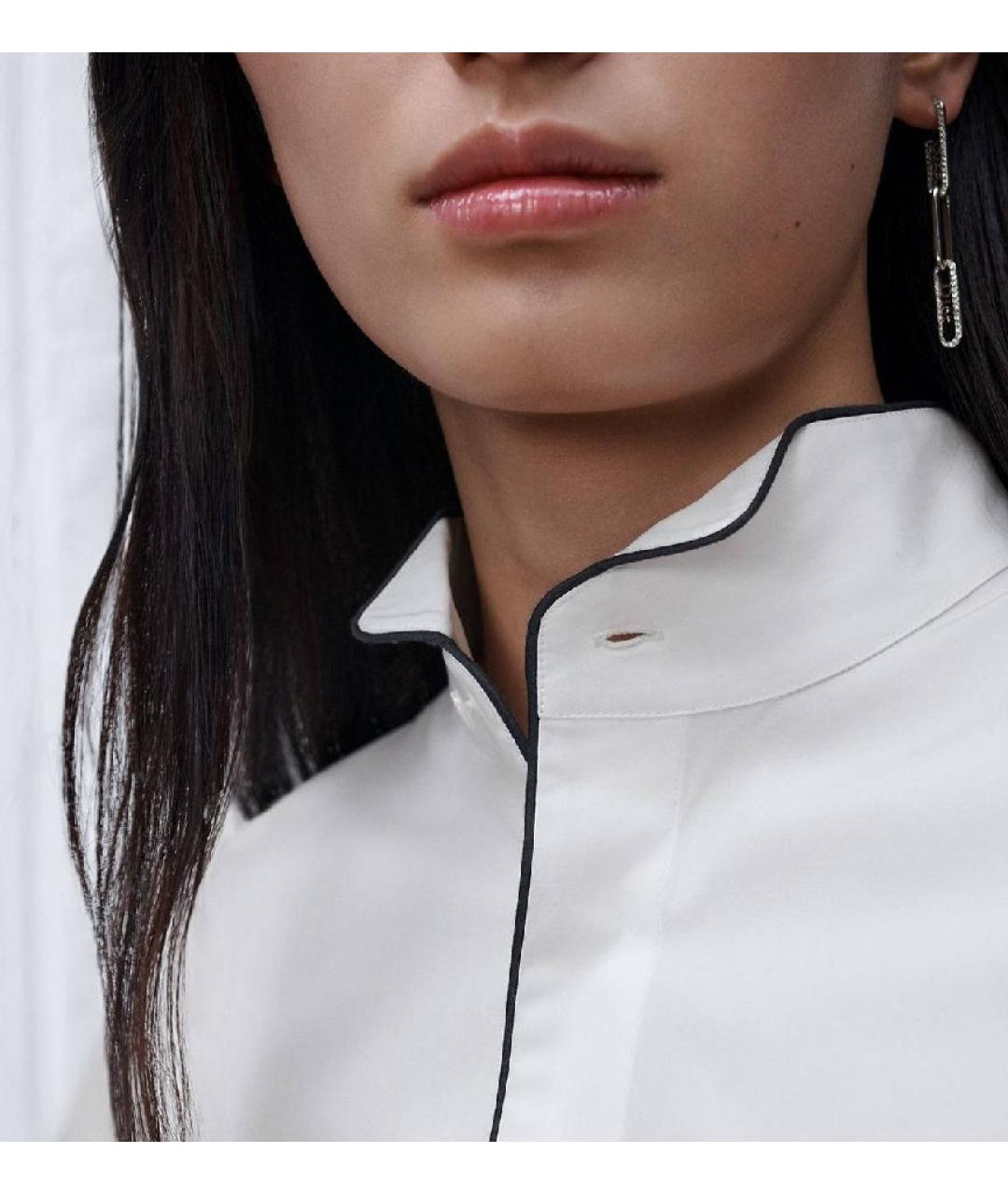 CHRISTIAN DIOR Белая хлопковая рубашка, фото 5