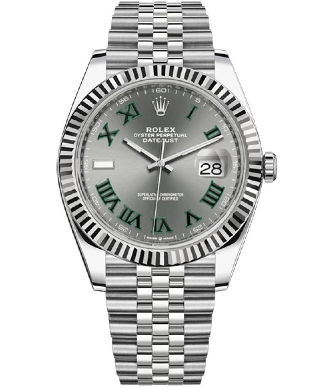 ROLEX Серые часы, фото 1