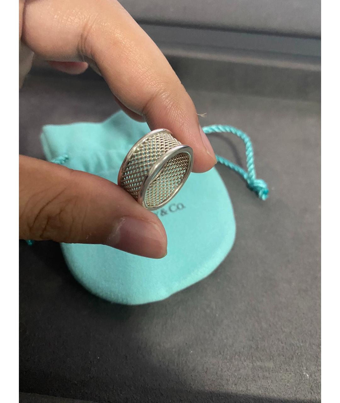 TIFFANY&CO Серебряное серебряное кольцо, фото 5