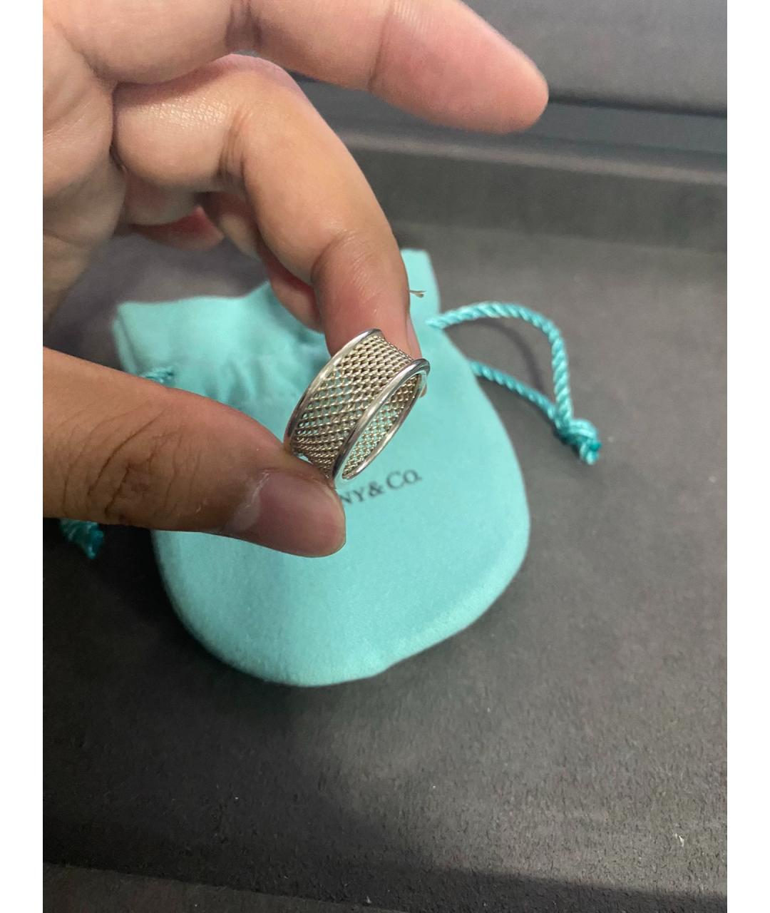 TIFFANY&CO Серебряное серебряное кольцо, фото 3