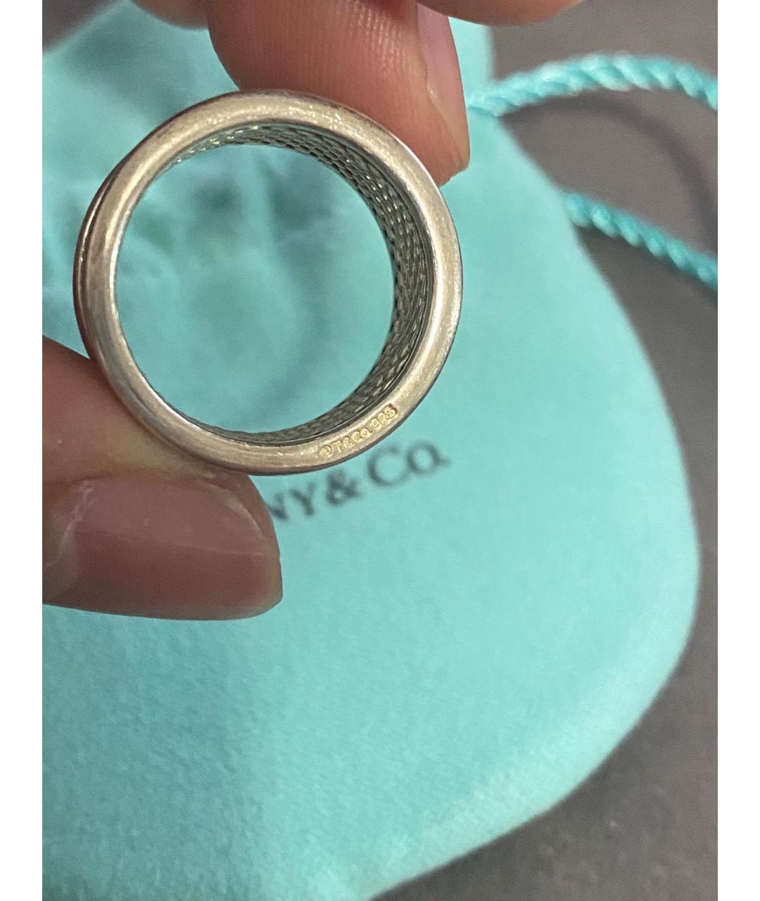 TIFFANY&CO Серебряное серебряное кольцо, фото 6
