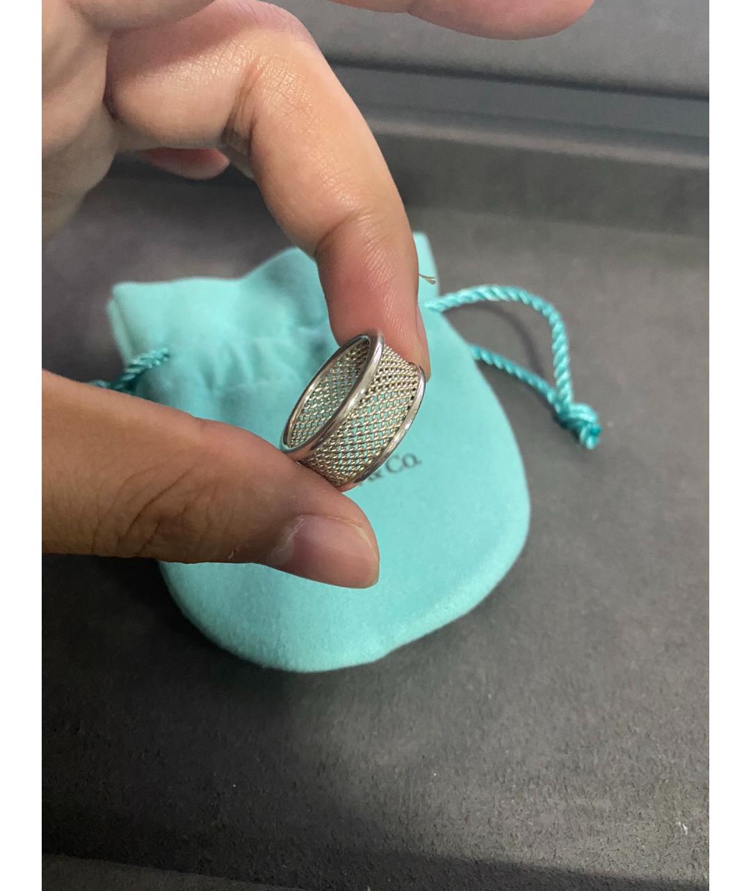 TIFFANY&CO Серебряное серебряное кольцо, фото 4