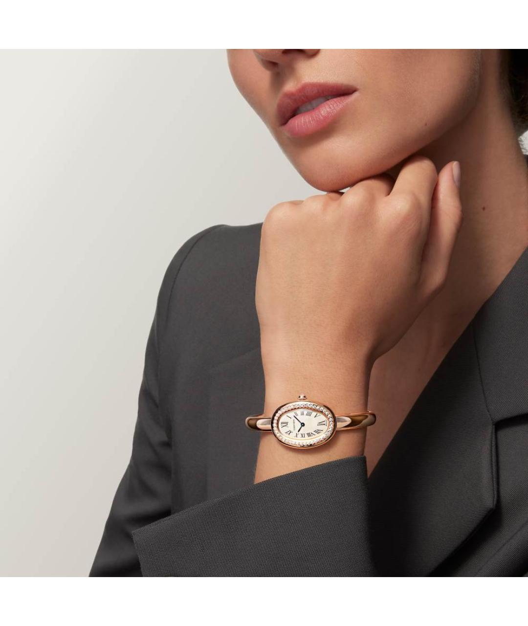 CARTIER Золотые часы из розового золота, фото 3