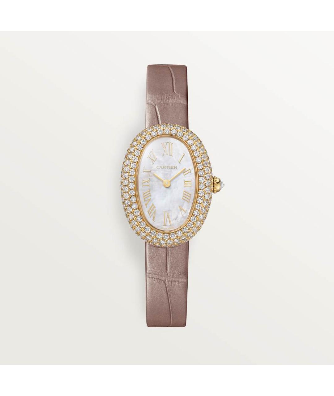 CARTIER Золотые часы из желтого золота, фото 4
