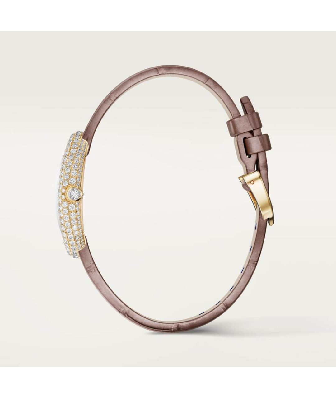 CARTIER Золотые часы из желтого золота, фото 3