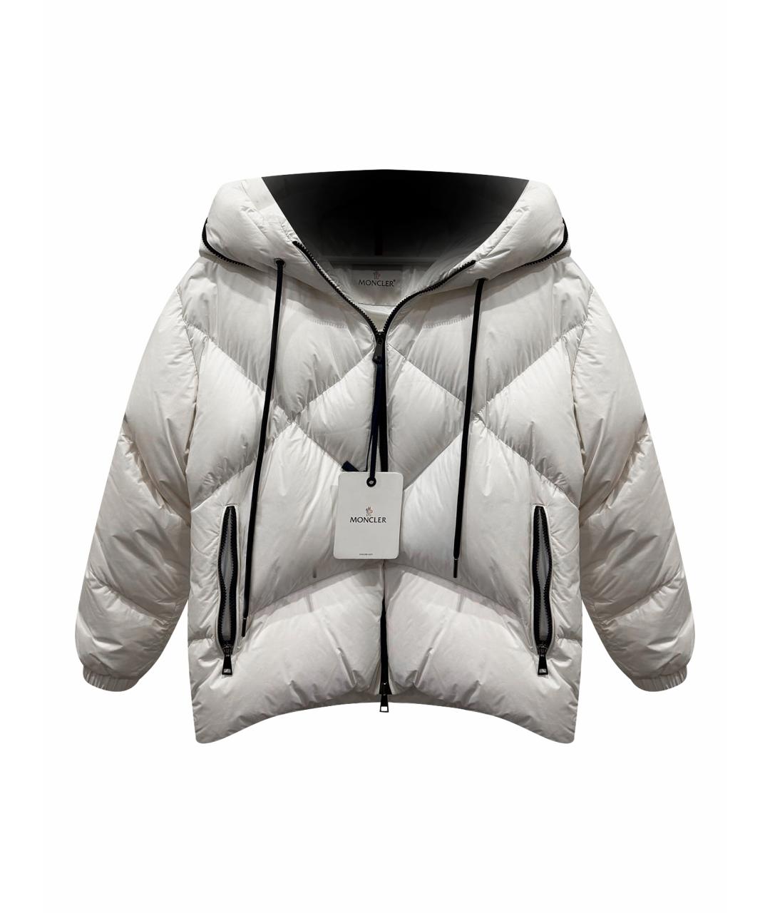 MONCLER Белая куртка, фото 1