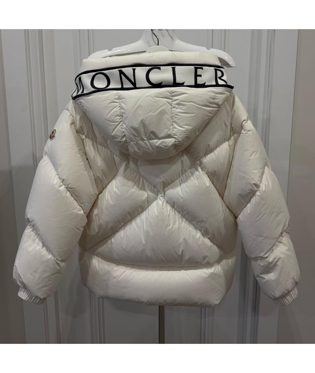 MONCLER Белая куртка, фото 2